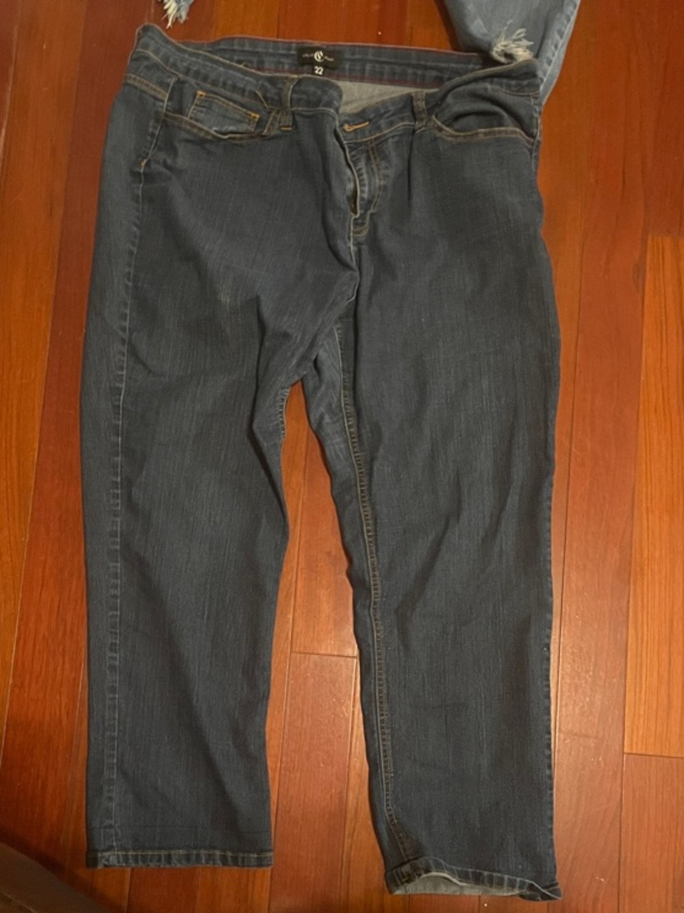 Cello Women Relaxed Dark Blue Jeans